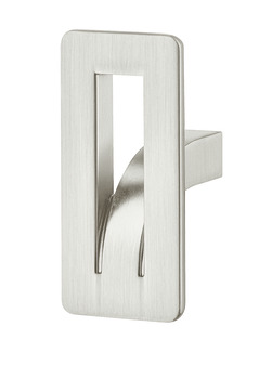 Inverto Knob Handle Zinc Alloy Bru Nickel 52x31mm