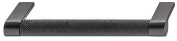 Amberley Pull Handle Zinc Alloy/Aluminium Mt Black 160mm Fixing Centres