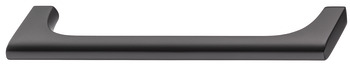 Onega Pull Handle Zinc Alloy Matte Black 128mm Fixing Centres