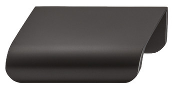 Shetlan Profile Handle Aluminium Mat Black 64mm Fixing Centres