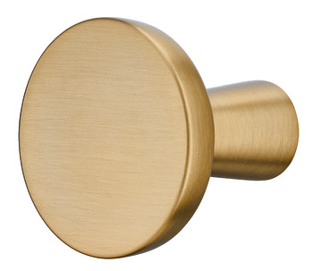 Cona Knob Handle Zinc Alloy Bru Gld D31.5mm
