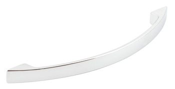 Mitford Pull Handle Zinc Alloy Polished Chrome 128mm Fixing Centres