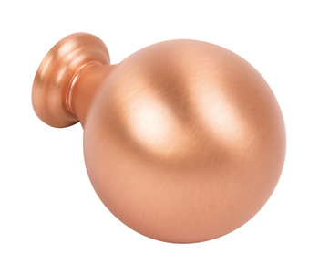 Odessa Knob D30x40mm Zinc Alloy Bru Copper