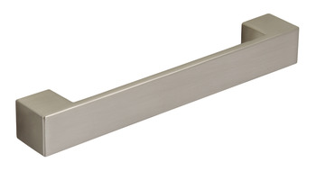 Conway D Pull Handle Aluminium Stainless Steel Effect 160mm Fixing Centres