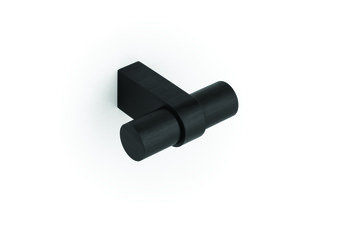 Torre T Knob Aluminium Bru Black 52x45x20mm