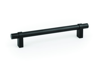 Torre Pull Handle Aluminium Bru Black 192mm Fixing Centres