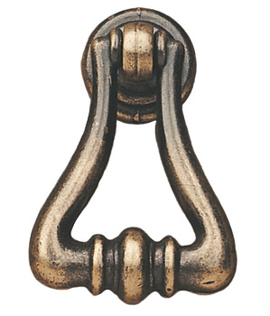 Argenton Drop Pendant Handle Zinc Alloy A.Brs D35mm