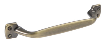 Knightsbridge D Pull Handle Zinc Alloy AB 96mm Fixing Centres