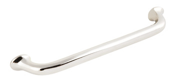 Rio Pull Handle Brass Polished Nickel 160mm Fixing Centres