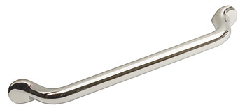 Plima Pull Handle Brass Polished Nickel 160mm Fixing Centres 119.29.707