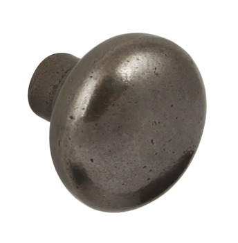 Smooth Knob C.Iron Natural D35x33mm