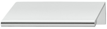 Quinn Pull Handle Aluminium Silver 42x18mm 50mm Fixing Centres