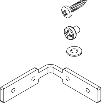 Gola System B+/C+ Angle Bracket 45D Corners