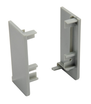 Gola System B+ Profile Trim Caps (Pr) Plastic Silver