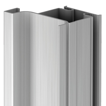 Gola System D Profile Vrt End 2.67m Aluminium Silver