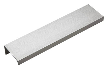 Vidya Profile Handle Aluminium Nickel 40x20x128mm Fixing Centres
