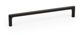 Pura Pull Handle Zinc Alloy Matte Black 160mm Fixing Centres