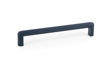 Riss Pull Handle Aluminium Midnight Blue 192mm Fixing Centres