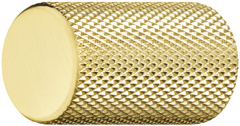 Graf Knob Aluminium Brushed Brass D17x28mm