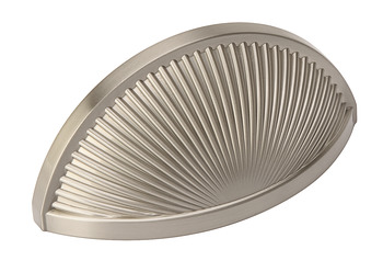 Crawford Cup Handle Zinc Alloy Sat Nickel 76mm Fixing Centres