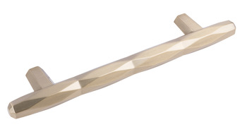 Steel.Vincent Pull Zinc Alloy Gold Champ 128mm Fixing Centres
