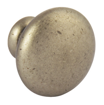 Sorrento Knob Zinc Alloy Antique Pewter D35x27mm