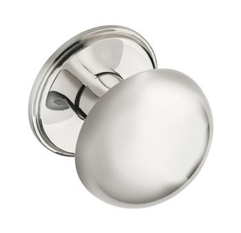 Bevera Knob Brass Polished Nickel D38x37mm