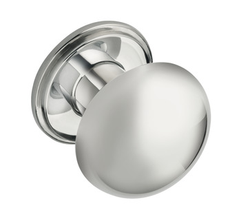 Bevera Knob Brass Polished Nickel D32x34mm