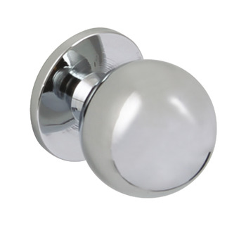 Kendrick Knob Brass Polished Chrome D25x30mm