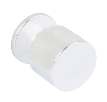 Cyrus Knob Brass Polished Chrome D25x32mm