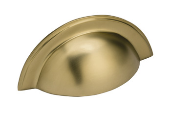 Bevera Cup Handle Brass Bru Brs 64mm Fixing Centres