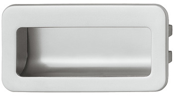 Blavett Inset Handle Zinc Alloy 110x56x96mm Fixing Centres MChr
