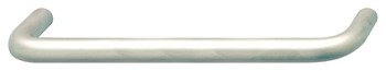 D Pull Handle Steel D10mmx35mm Mat Nickel 128mmcc