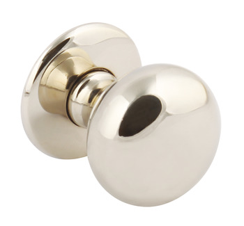 Parina Knob Brs Polished Nickel D38x40mm
