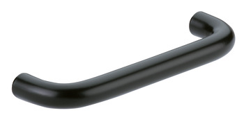 D Pull Handle Steel D10mmx35mm Black 96mm Fixing Centres