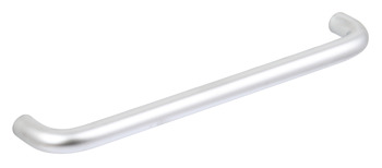 D Pull Handle Steel D10mmx35mm Mat Chrome 96mm Fixing Centres