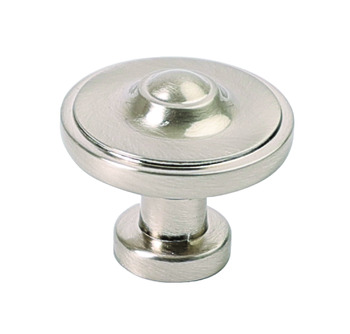Ariel Knob Zinc Alloy Brush Nickel D33x29mm