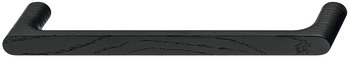 Lymington D Handle Ash Black 192mm Fixing Centres