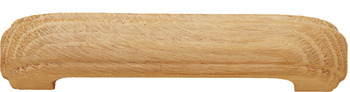 Adda D Pull Handle Unfin Oak 96mm Fixing Centres