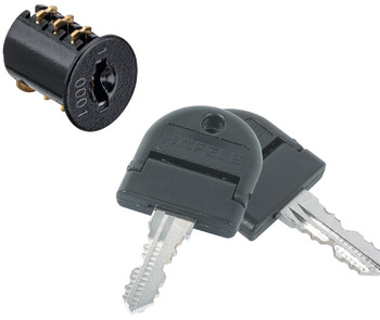Symo Uni Cyl Core+Fold Key KA 0001 Black