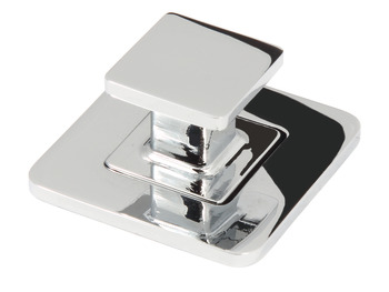 Push in Plus Push Knob Sqr Chrome Matte