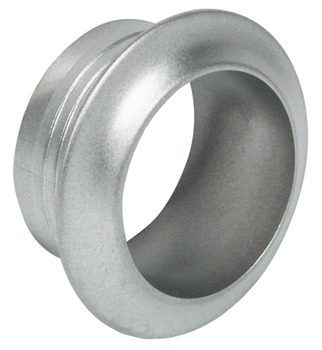 Push-Lock Rosette 16mm Plastic Matte Black 9005