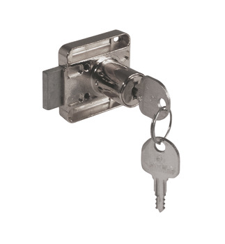 Rim Lock D18/26mm RH Differ Zinc Alloy CP