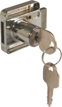 Rim Lock D18/26mm LH FH1 Zinc Alloy CP