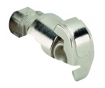 Padlockable Cam Lock-32/19.2mm Polished Chrome