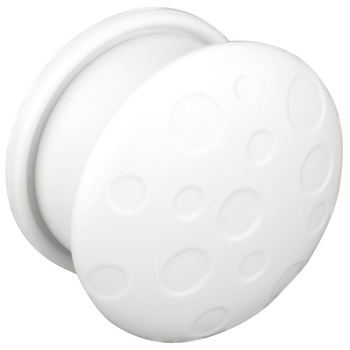Door/Cabinet Magnetic Opener Plastic Wht