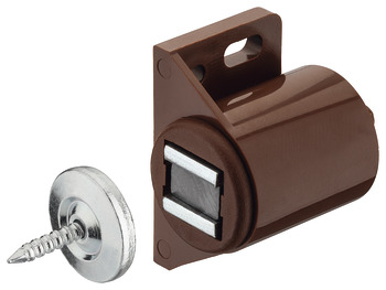 Magnetic Catch 3.0kg SF Steel/Plastic Brown