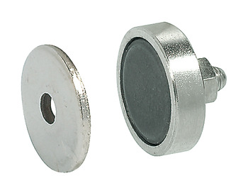 Magnetic Catch 3.0kg w M5 Pin Steel/Metal