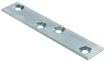 Connect Plt SF 4 Holes 15x80mm Steel Glv