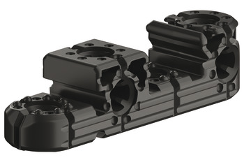 Ixconnect Uni Connector UC 16/64 Plastic Black 262.00.100